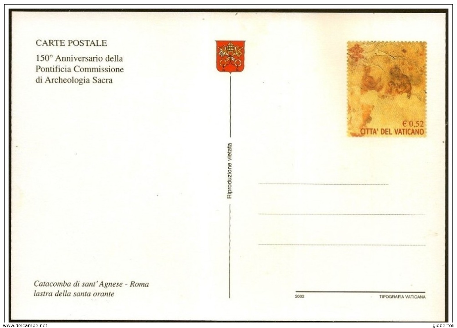 Vaticano/Vatican: Intero, Stationery, Entier, Full Set, Catacombe Romane, Roman Catacombs, Catacombes Romaines - Archeologia