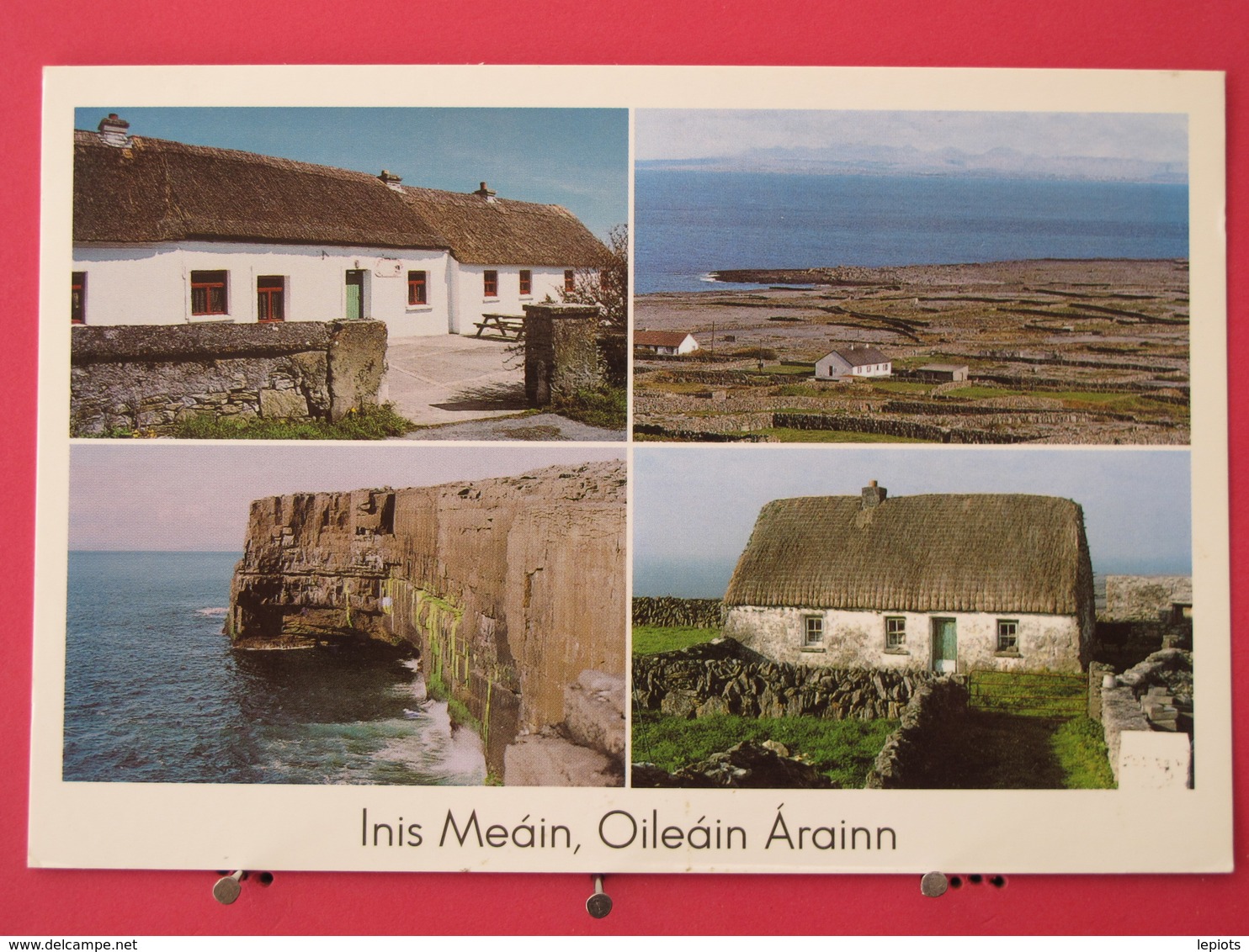 Visuel Très Peu Courant - Irlande - Inis Meain - Oileain Arainn  - Aaran Islands - Inishmaan - Scans Recto-verso - Autres & Non Classés