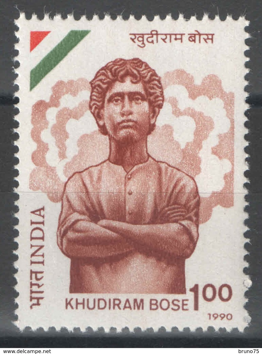 Inde - YT 1060 ** - 1990 - Khudiram Bose - Neufs