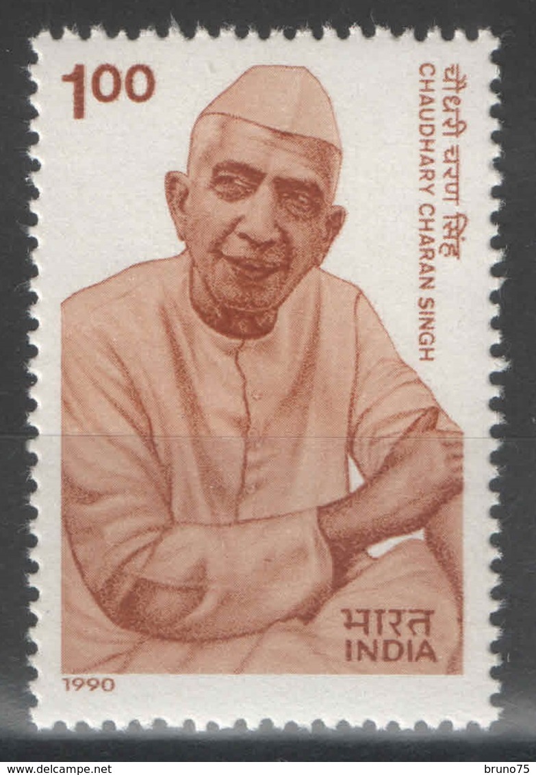 Inde - YT 1057 ** - 1990 - Chaudhary Charan Singh - Ungebraucht