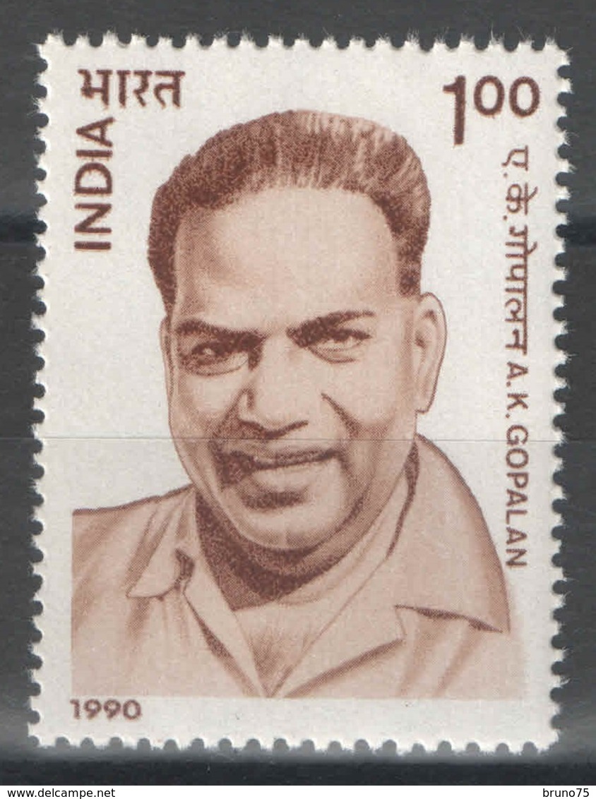 Inde - YT 1070 ** - 1990 - A.K. Gopalan - Neufs