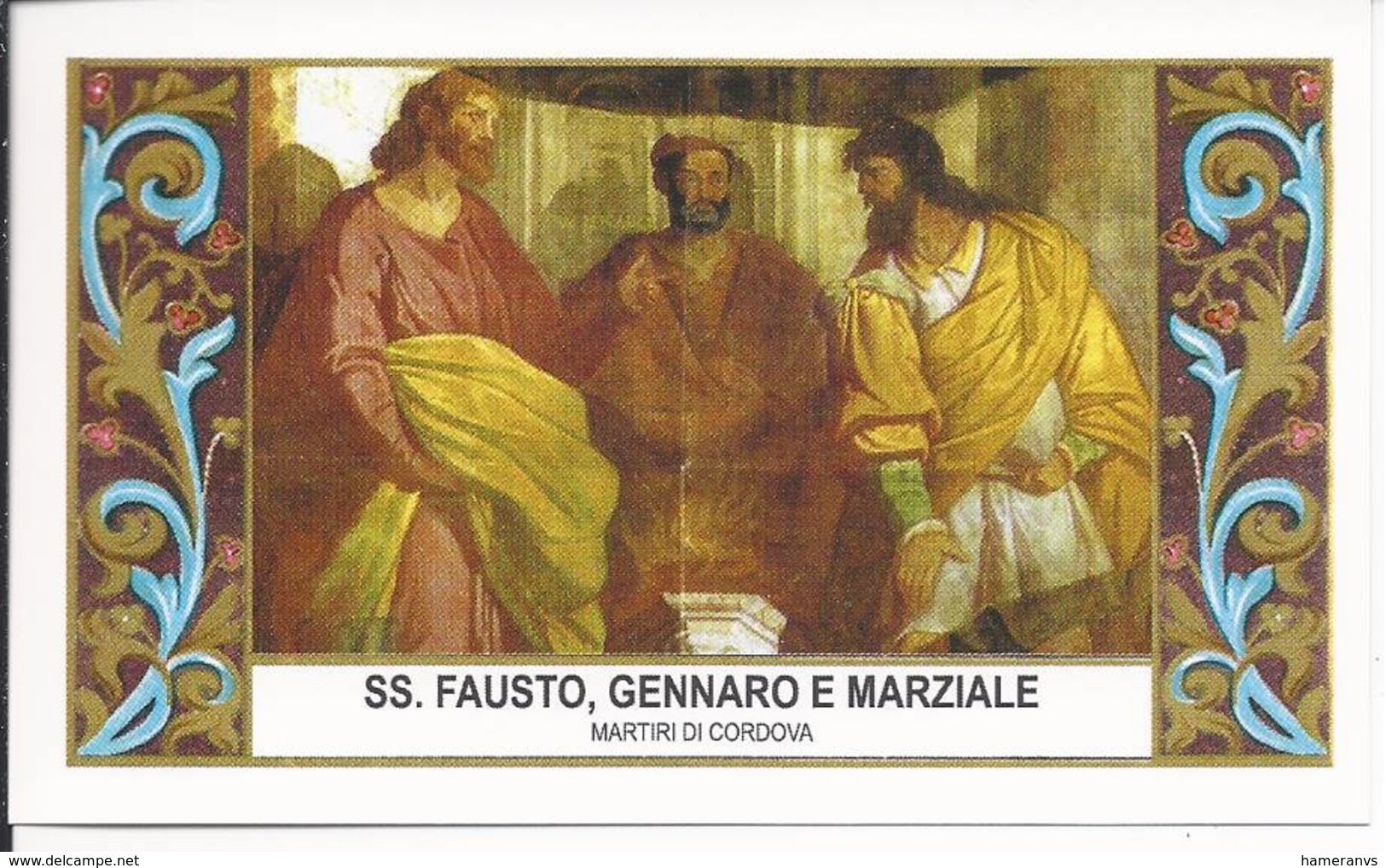 Santi Fausto, Gennaro E Marziale - Martiri Di Cordova - Sc1 - M9 - Devotion Images