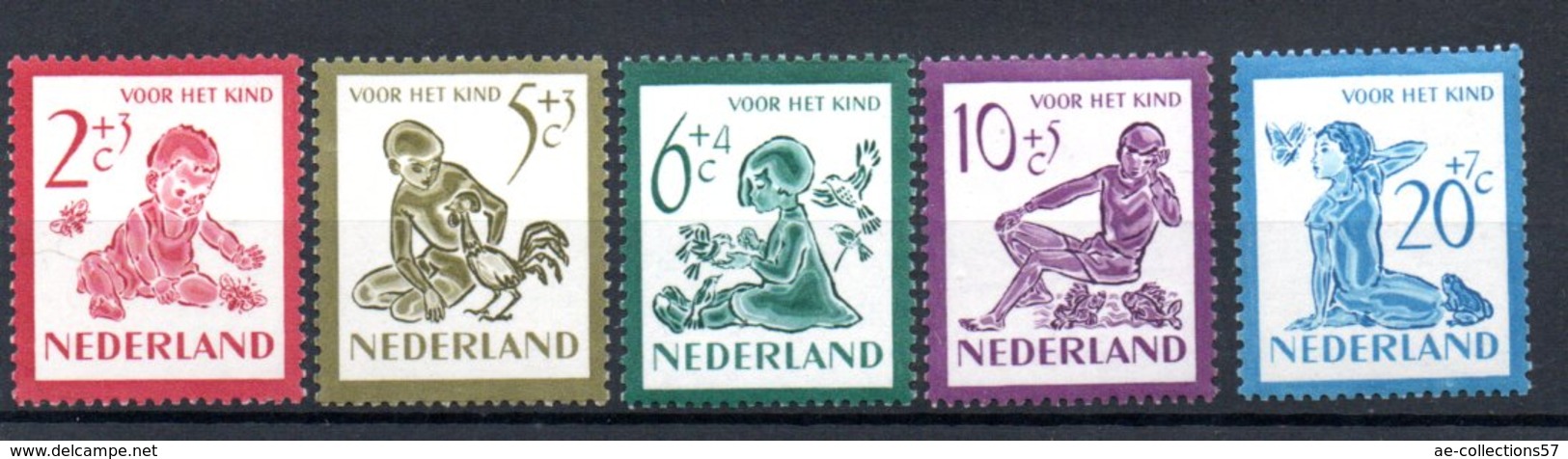 Pays Bas / Série N 549 à 553 / NEUFS ** - Unused Stamps
