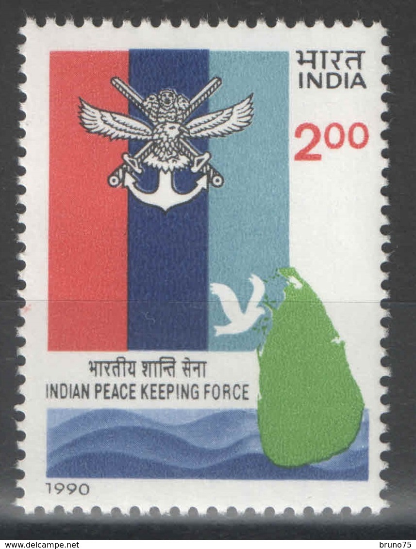 Inde - YT 1058 ** - 1990 - Indian Peace Keeping Force In Sri Lanka - Neufs