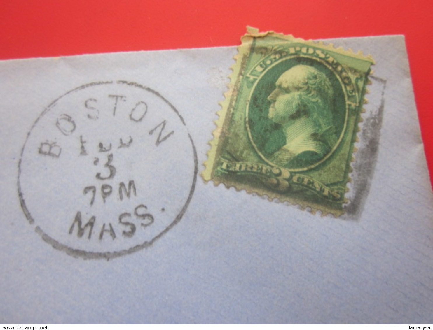 BOSTON 1880-Amérique-Etats-Unis USA-1847-99 Emissions Général- Letter-Document- Marcophilie -Faire Défiler Images & Voir - Brieven En Documenten