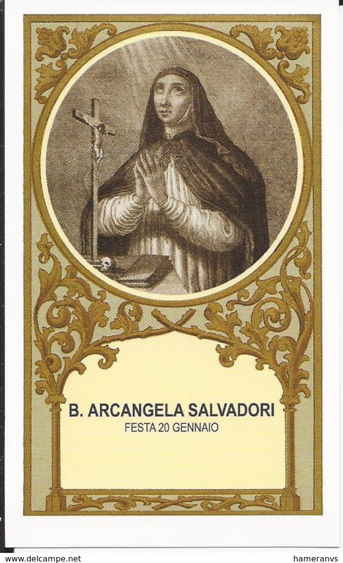 Beata Arcangela Salvadori - Venezia - Sc1 - M9 - Images Religieuses