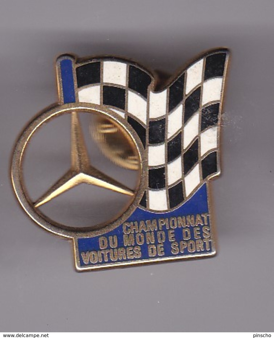 Pin's CHAMPIONNAT DU MONDE DES VOITURES DE SPORTS MERCEDES - Arthus Bertrand