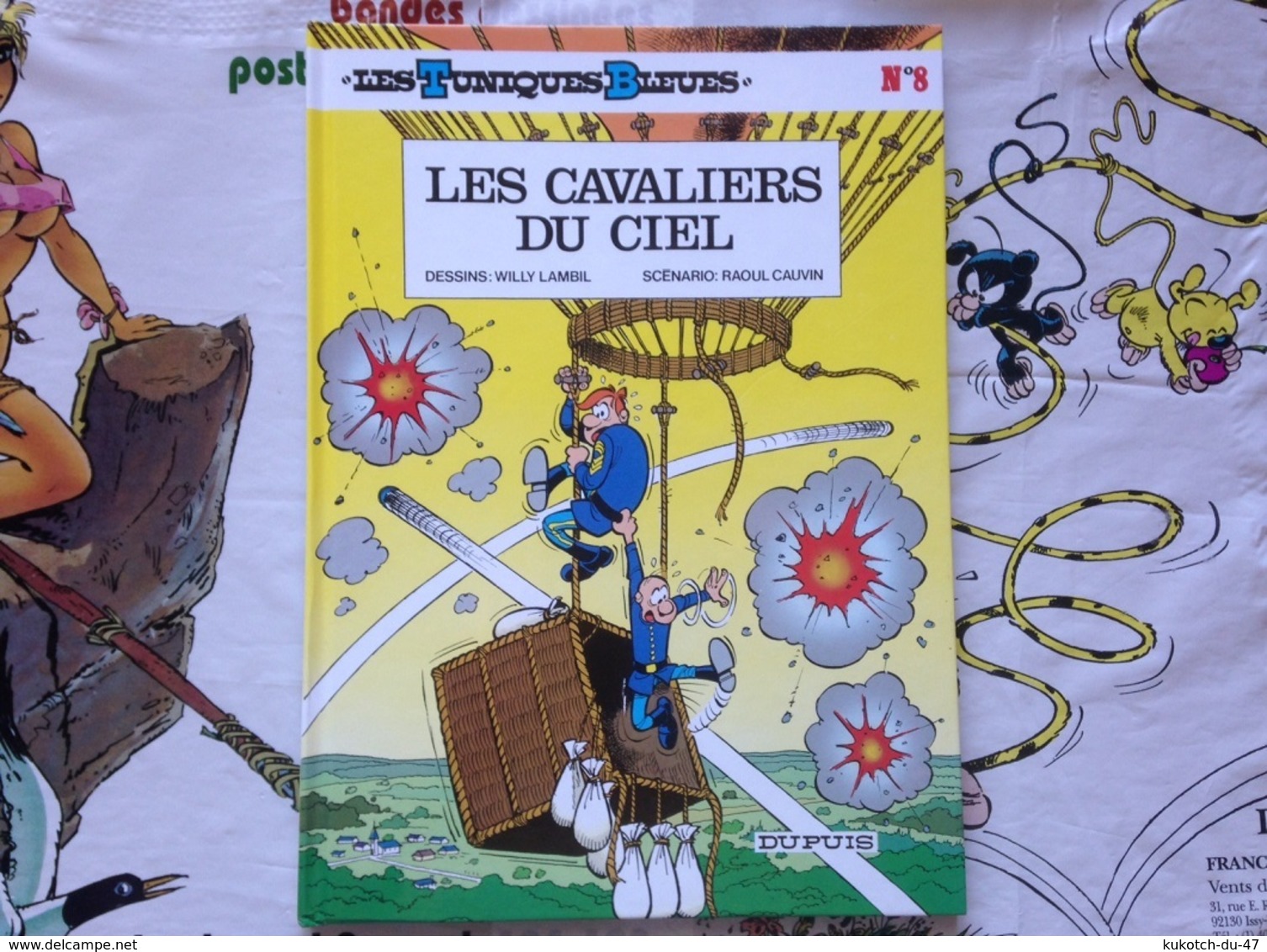 BD Tuniques Bleues - Les Cavaliers Du Ciel - Tome 8 (2003) - Tuniques Bleues, Les