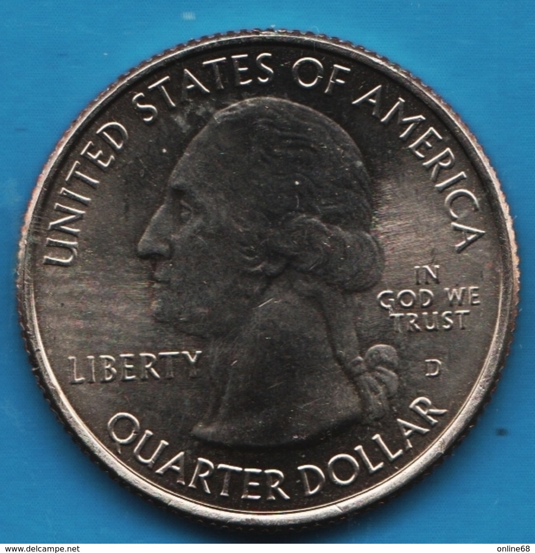 USA ¼ Dollar Washington Quarter 2013 D PERRY'S VICTORY OHIO - 2010-...: National Parks