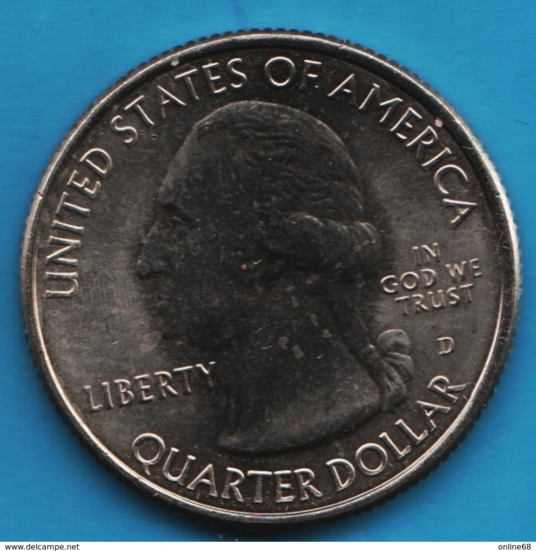 USA ¼ Dollar Washington Quarter 2012 D HAWAII VOLCANOE - 2010-...: National Parks