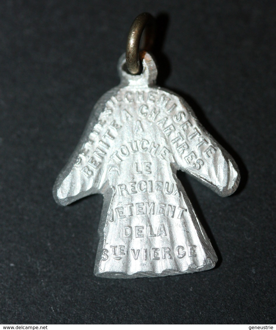 Rare Pendentif Médaille Religieuse "Sainte Chemisette De Chartres" - Religious Pendant - Religion &  Esoterik