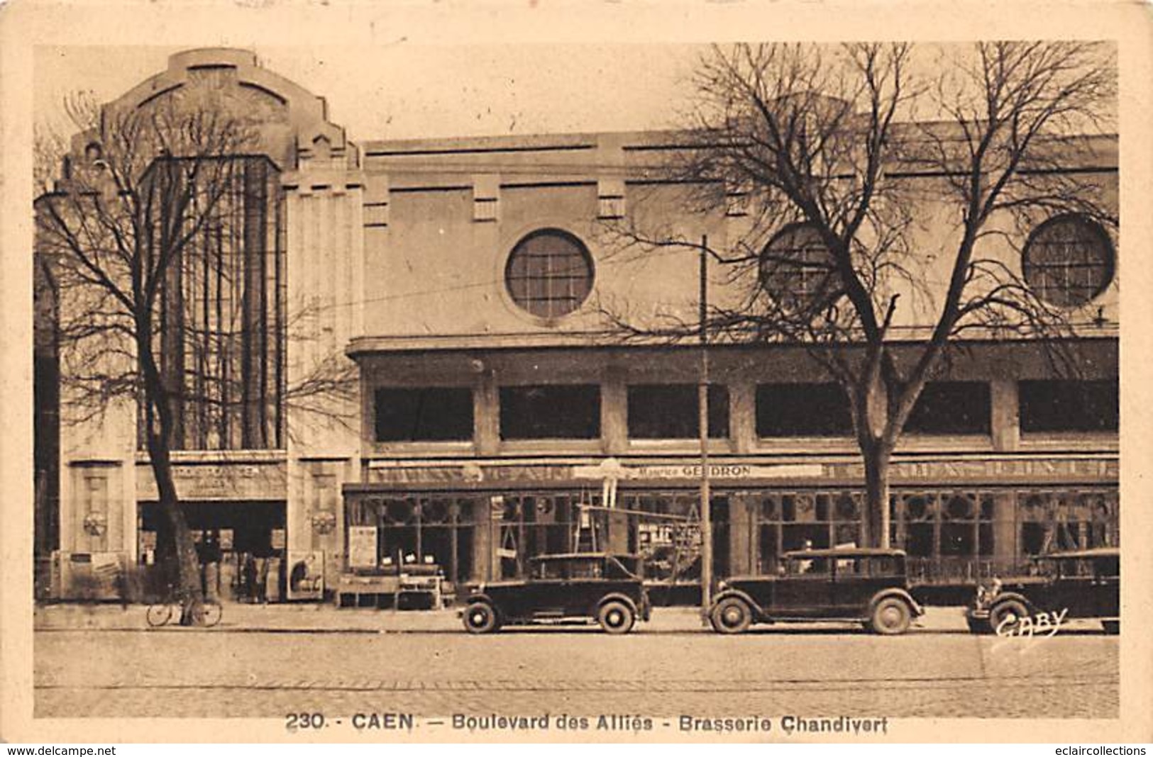 Publicité   Thème Autour De La Bière:  Caen 14  Brasserie  Chandivert  (voir Scan) - Publicité