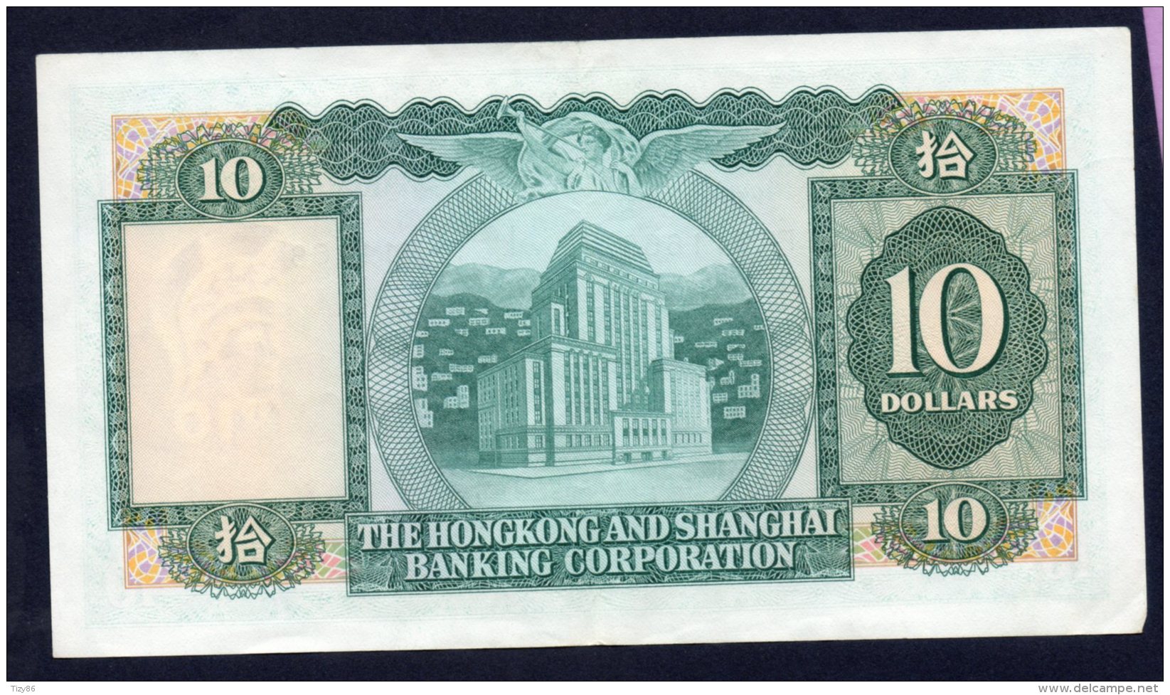 Banconota Hong Kong - 10 Dollari 1978 - Circolata - Hong Kong