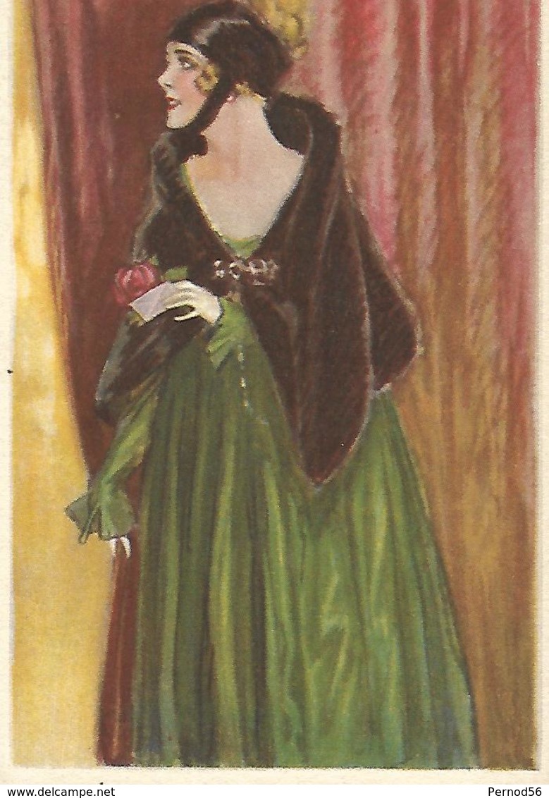 Femme Illustrateur   Rose Lettre - Mauzan, L.A.