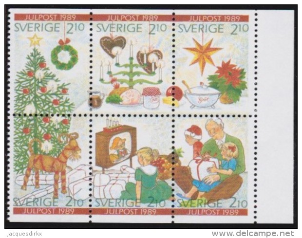 Sweden   .    Facit      .      1593/1598           .        **   .       MNH     .   /   .       Postfris - Ongebruikt