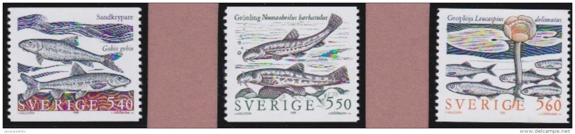 Sweden   .    Facit      .      1666/1671   ( 2 Scans )   .        **   .       MNH     .   /   .       Postfris - Ongebruikt