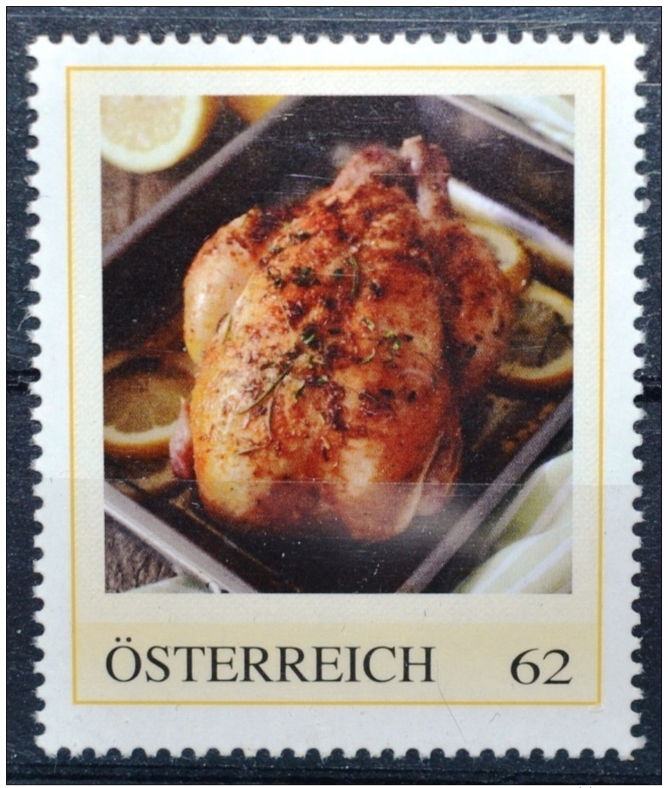 SPECIAL EDITION AUSTRIAN POST - F265 Konfierter Eifelhahn, Brathuhn, Geflügel, Poultry, Kulinarik, AT 2014 ** - Andere & Zonder Classificatie