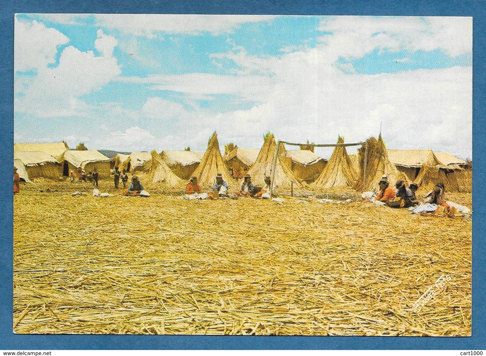 PERU' PUNO ISLAS FLOTANTES DE LOS UROS - Peru