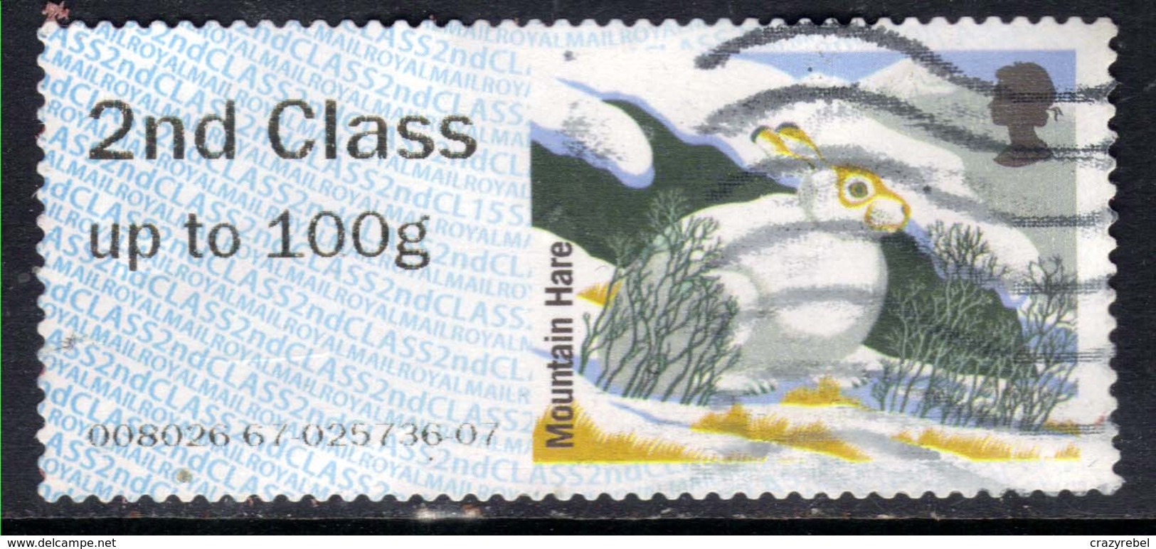GB 2015 QE2 2nd Post & Go Mountain Hare Winter Fur ( R564 ) - Post & Go Stamps