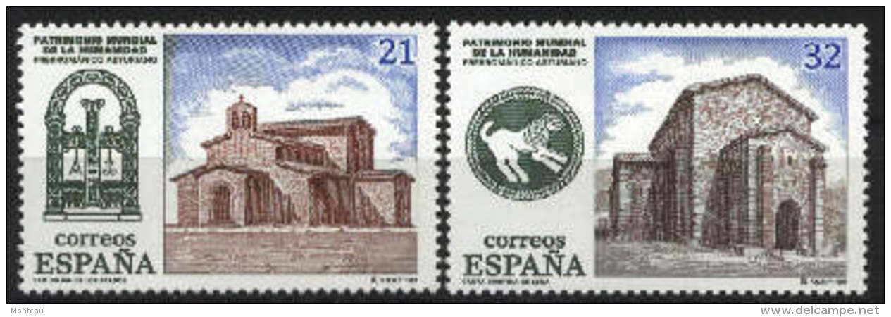 Spain 1997 Patrimonio Mundial Ed 3508-09 (**) - Nuevos