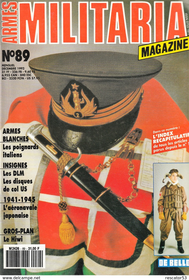 Rare Revue N°89 Militaria Magazine - 1939-45