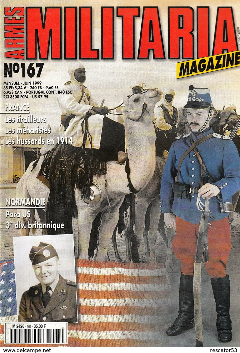 Rare Revue N°167 Militaria Magazine - 1939-45