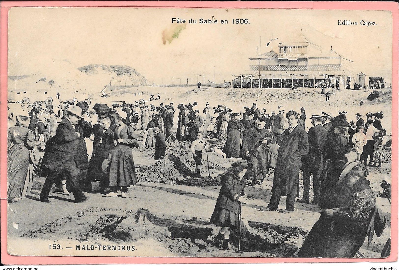 Malo Terminus - Fête Du Sable 1906- Animée - Dunkerque