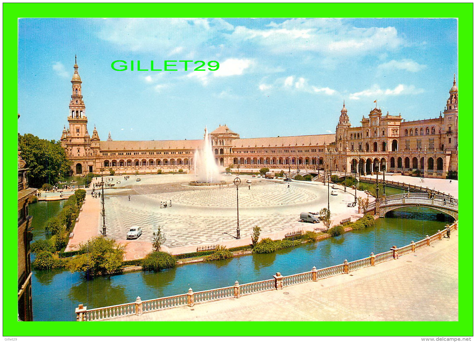 SEVILLA, SPAIN - PLAZA DE ESPANA - PLACE D'ESPAGNE -  A. SUBIRATS CASANOVAS - - Sevilla (Siviglia)