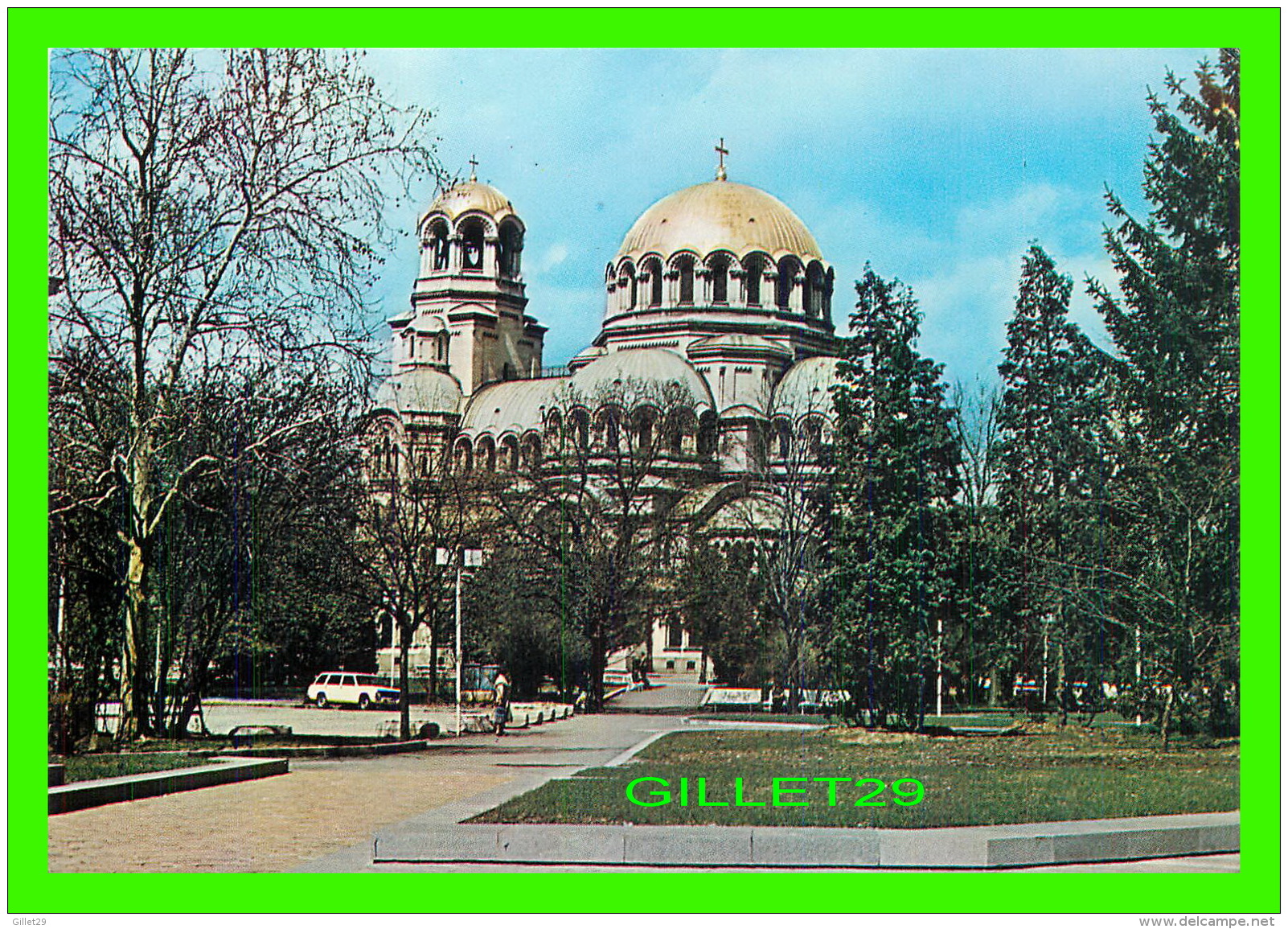 BULGARIE - SOFIA - LE DÔME-MONUMENT " ALEXANDRE NEVSKI " - ÉCRITE - - Bulgarie