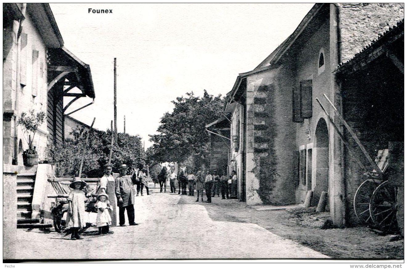 N°64458 -cpa Founex - Founex