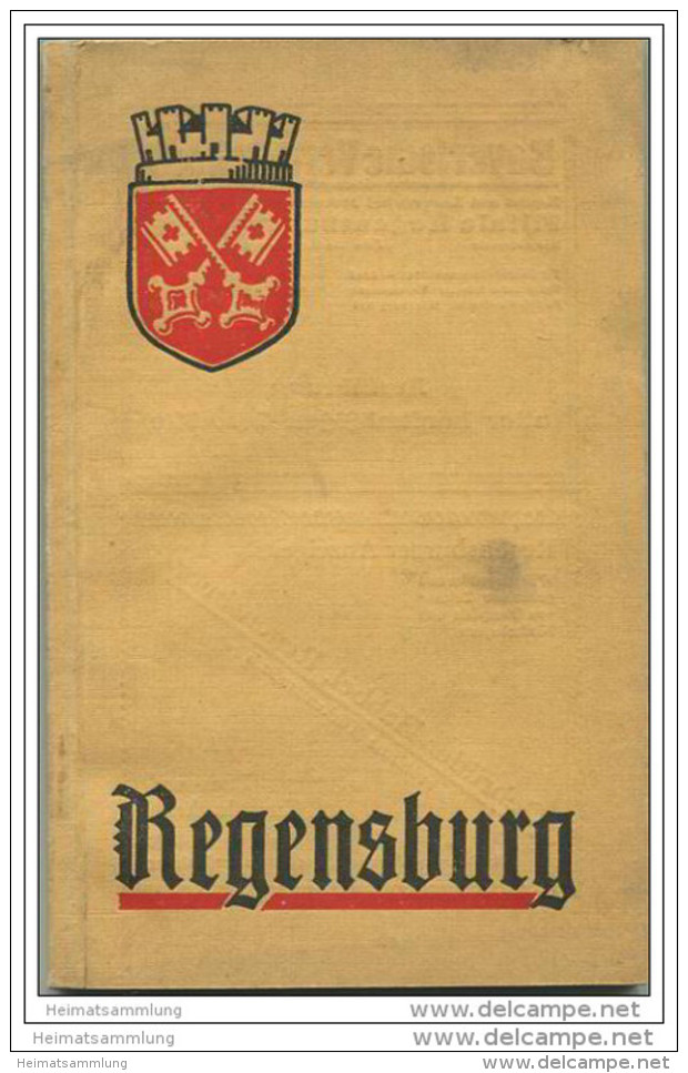 Regensburg - Führer Durch Regensburg Und Umgebung 1928 - 134 Seiten Mit Unzähligen Abbildungen - Bavaria