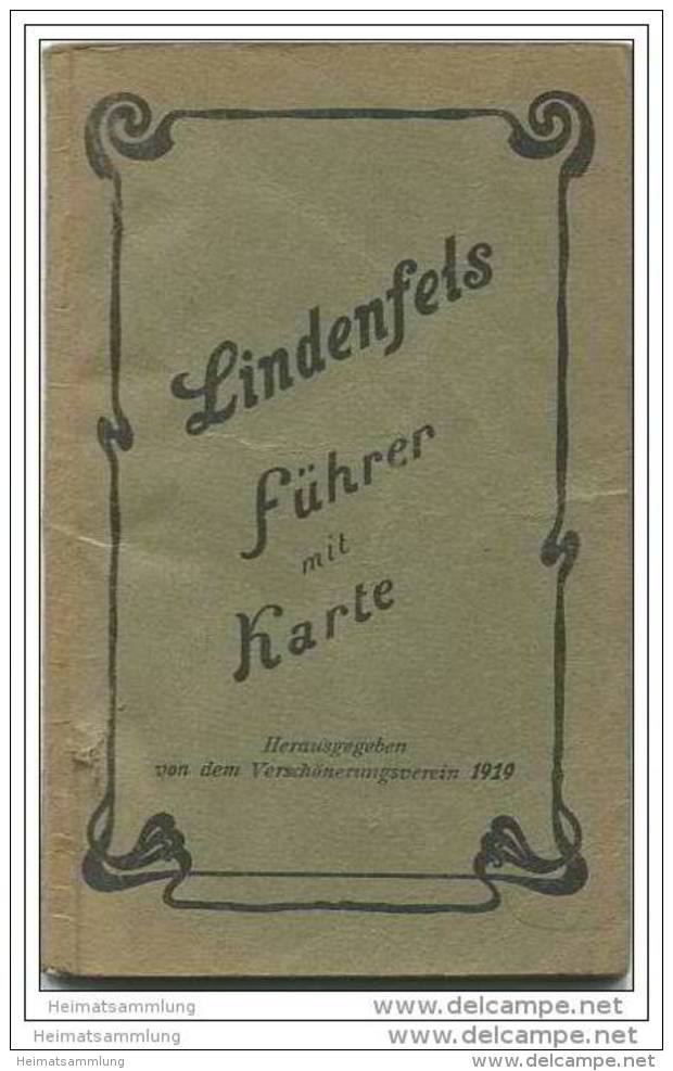 Lindenfels 1919 - Führer Ohne Karte - 40 Seiten Mit 5 Abbildungen - Hesse