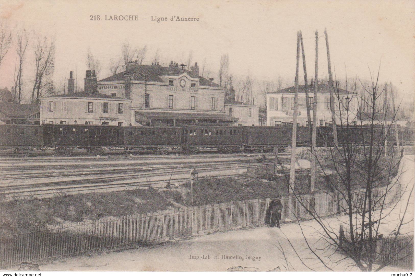89 - LAROCHE - TRAIN - LIGNE D'AUXERRE - Laroche Saint Cydroine