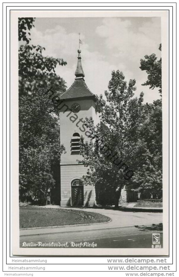 Berlin-Reinickendorf - Dorf-Kirche - Foto-AK 50er Jahre - Reinickendorf