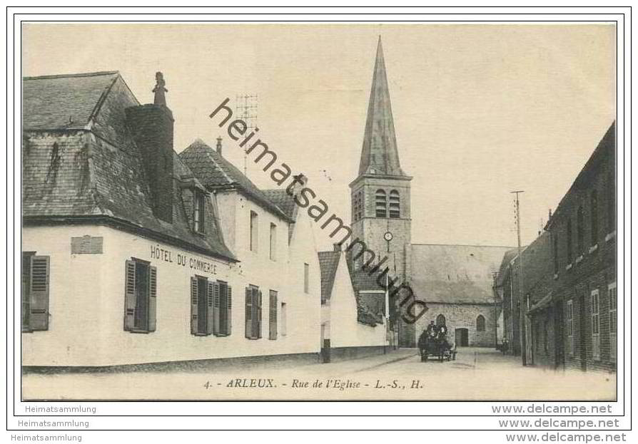 Arleux - Rue De L' Eglise - Feldpost - Arleux