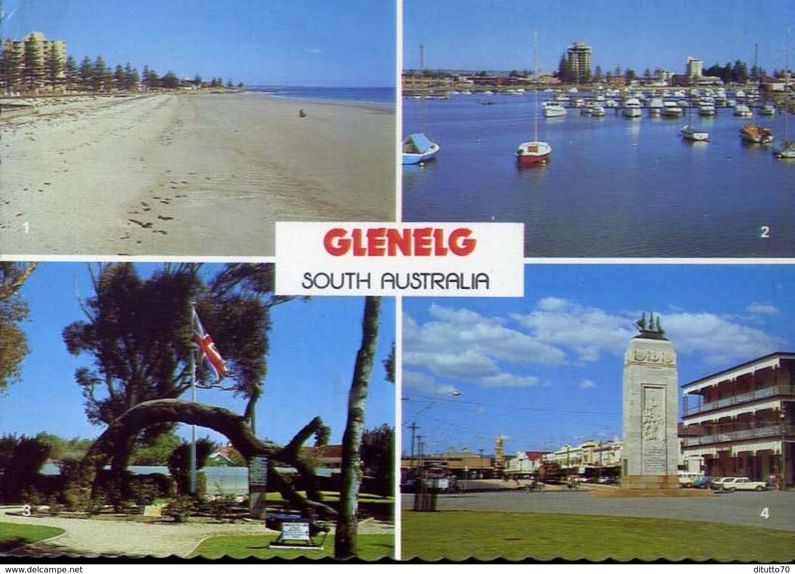 Glenelg - South Australia - Formato Grande Viaggiata – E 7 - Altri & Non Classificati