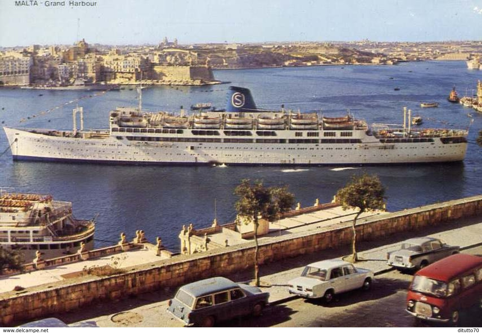 Malta - Grand Harbour - Formato Grande Non Viaggiata – E 7 - Malta