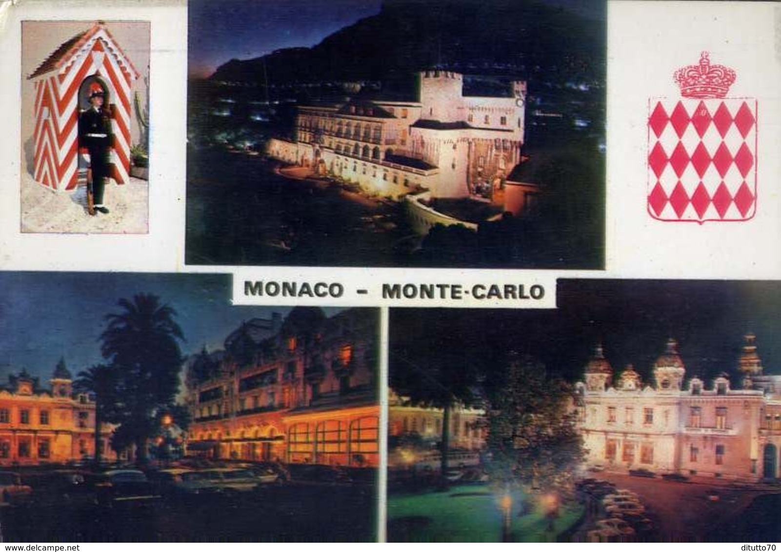 Monaco - Monte Carlo - 77 - Formato Grande Viaggiata – E 7 - Monte-Carlo