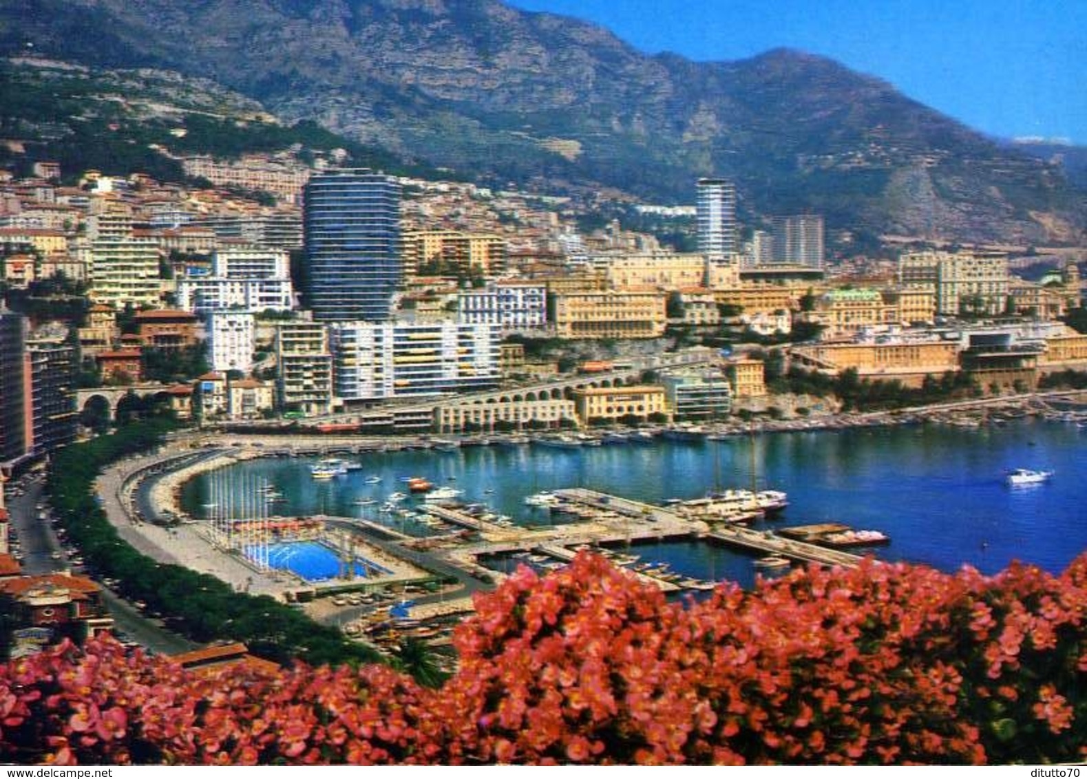 Principato De Monaco - Le Port Et Monte-carlo - Formato Grande Viaggiata – E 7 - Altri & Non Classificati