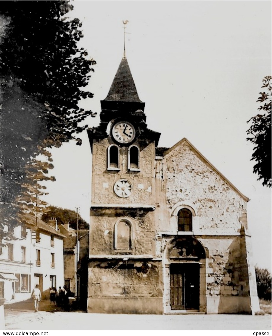 CPSM 95 LA FRETTE - L' EGLISE ° Cliché Herblay Photo - La Frette-sur-Seine