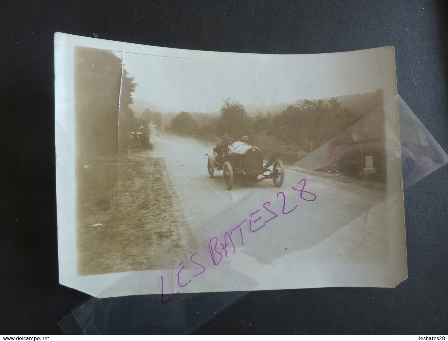 PHOTOGRAPHIE Photos Photo-Originale  SPORT Course Automobile  Launay Sur Voiture S.C.AP. 1913 A GAILLON Glas 4 - Autographes