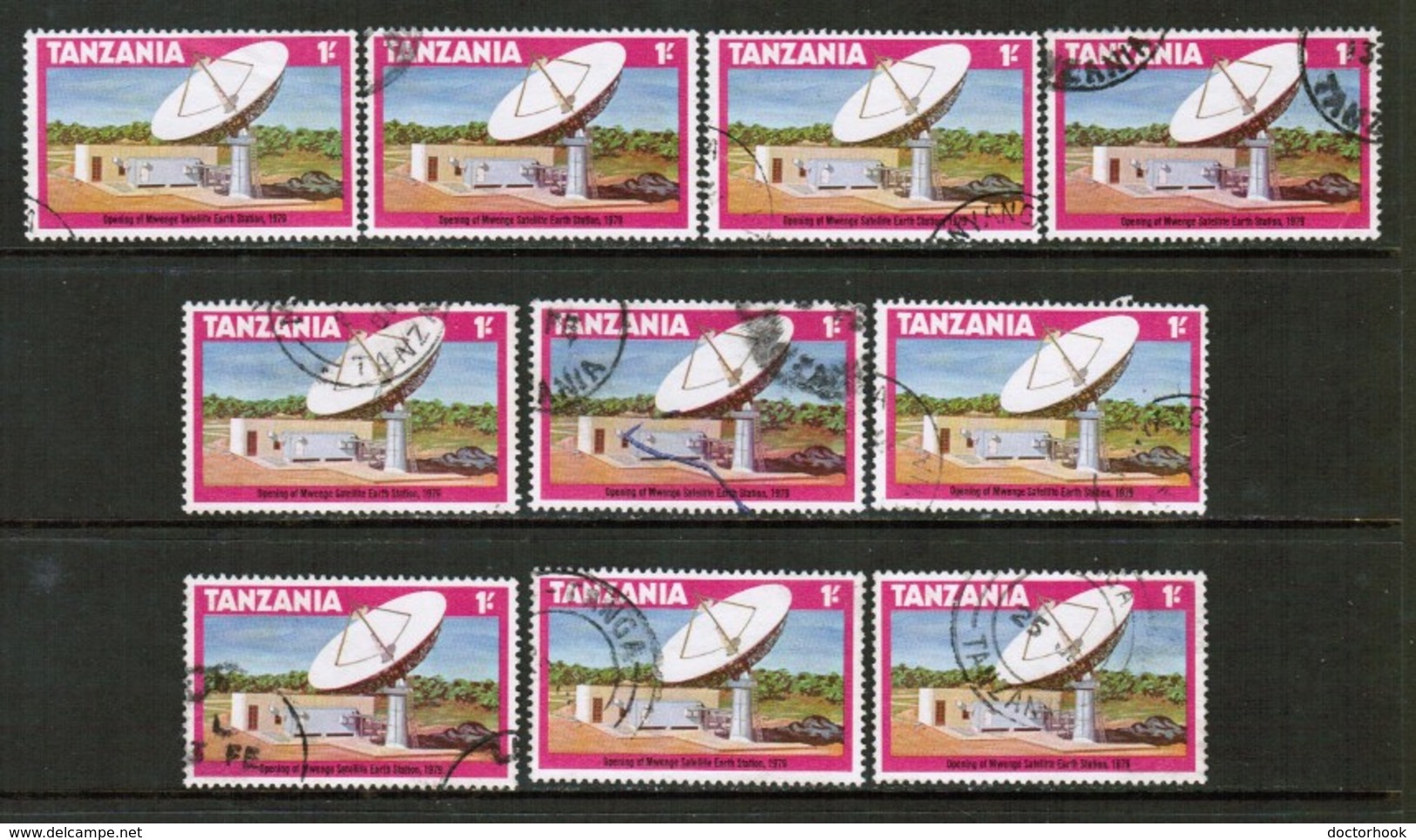 TANZANIA   Scott # 134 USED WHOLESALE LOT OF 10 (WH-216) - Lots & Kiloware (mixtures) - Max. 999 Stamps