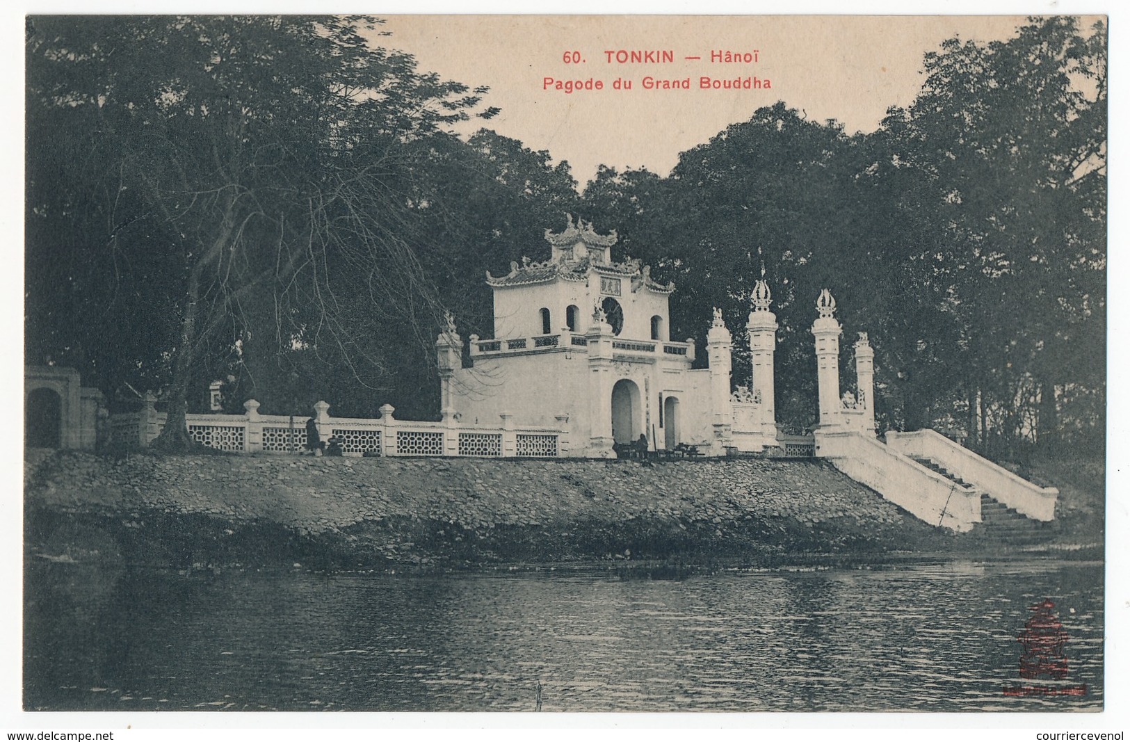 CPA - TONKIN - Hanoï - Pagode Du Grand Bouddha - Vietnam