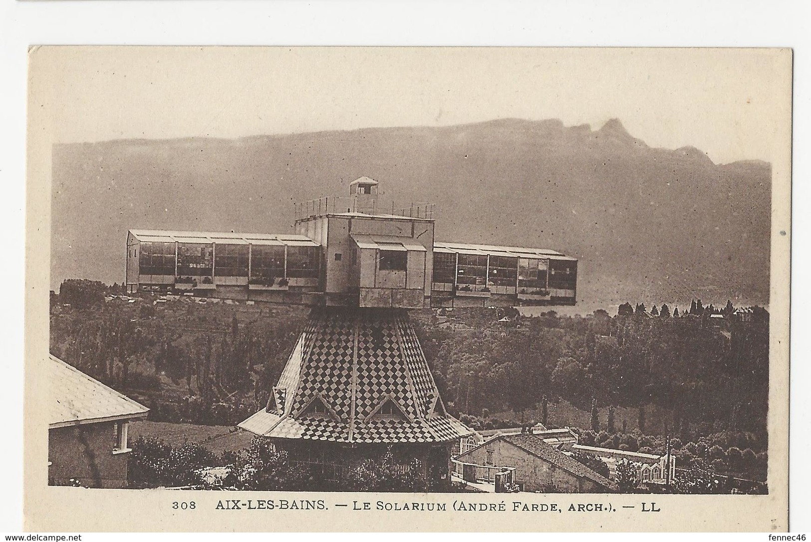 CPA - AIX Les BAINS - Le Solarium  (Z145) - Aix Les Bains