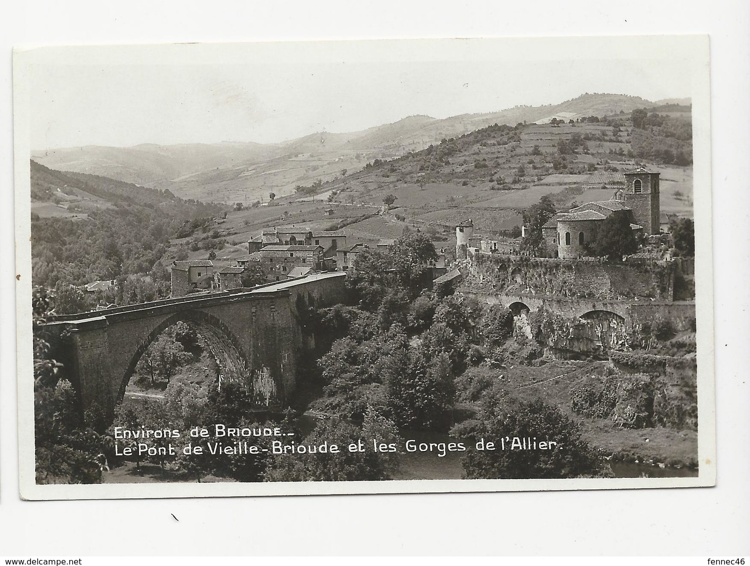 CPA - Le Pont De Vieille - BRIOUDE Et Les Gorges De L'Allier (Z147) - Brioude