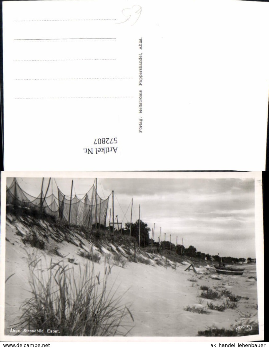 572807,Sweden Ahus Strandbild Espet Strand - Schweden