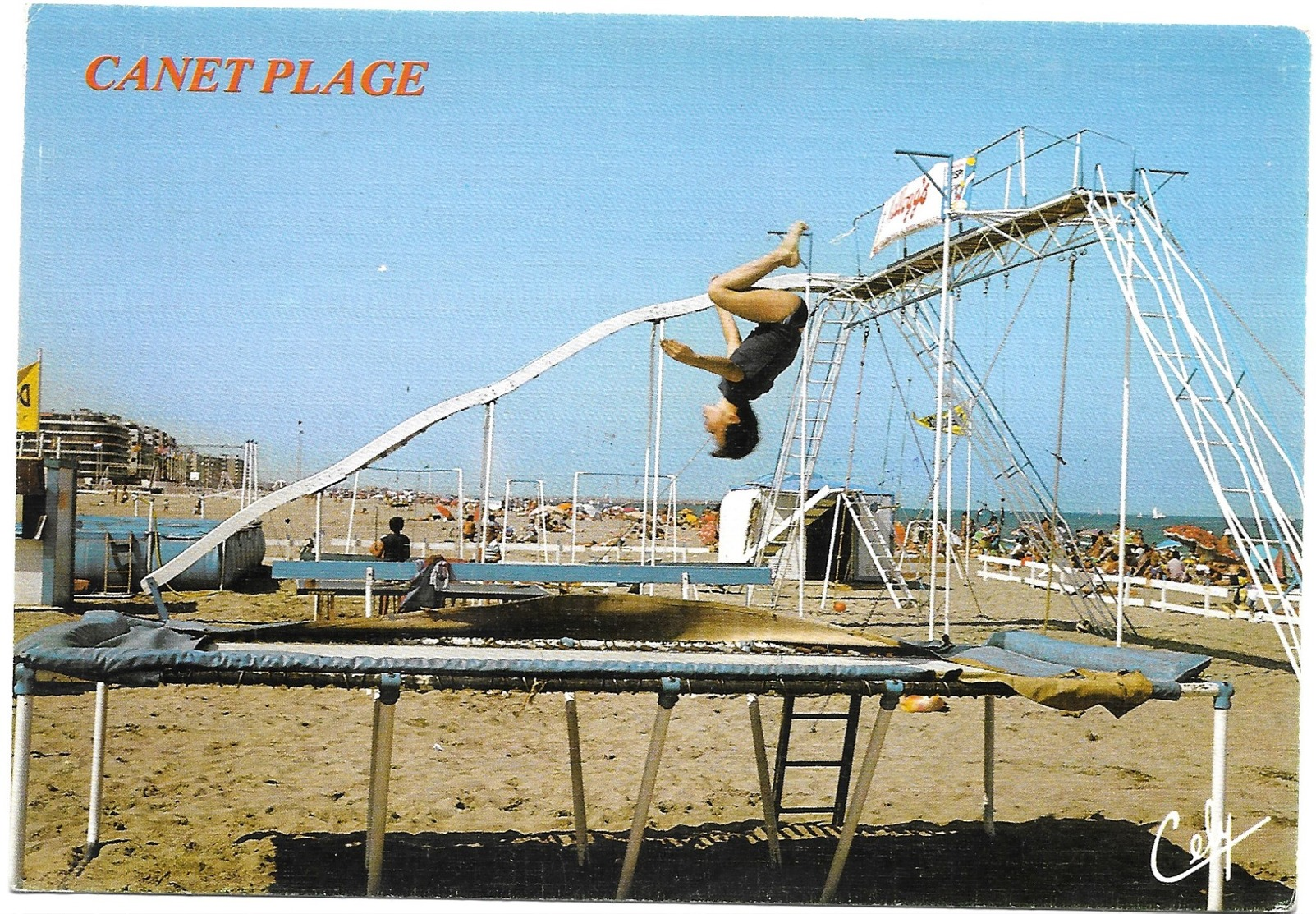 Canet Plage Trampoline (Cachet N' Habite Pas A L' Adresse Indiquée Retour A L' Envoyeur) - Canet Plage