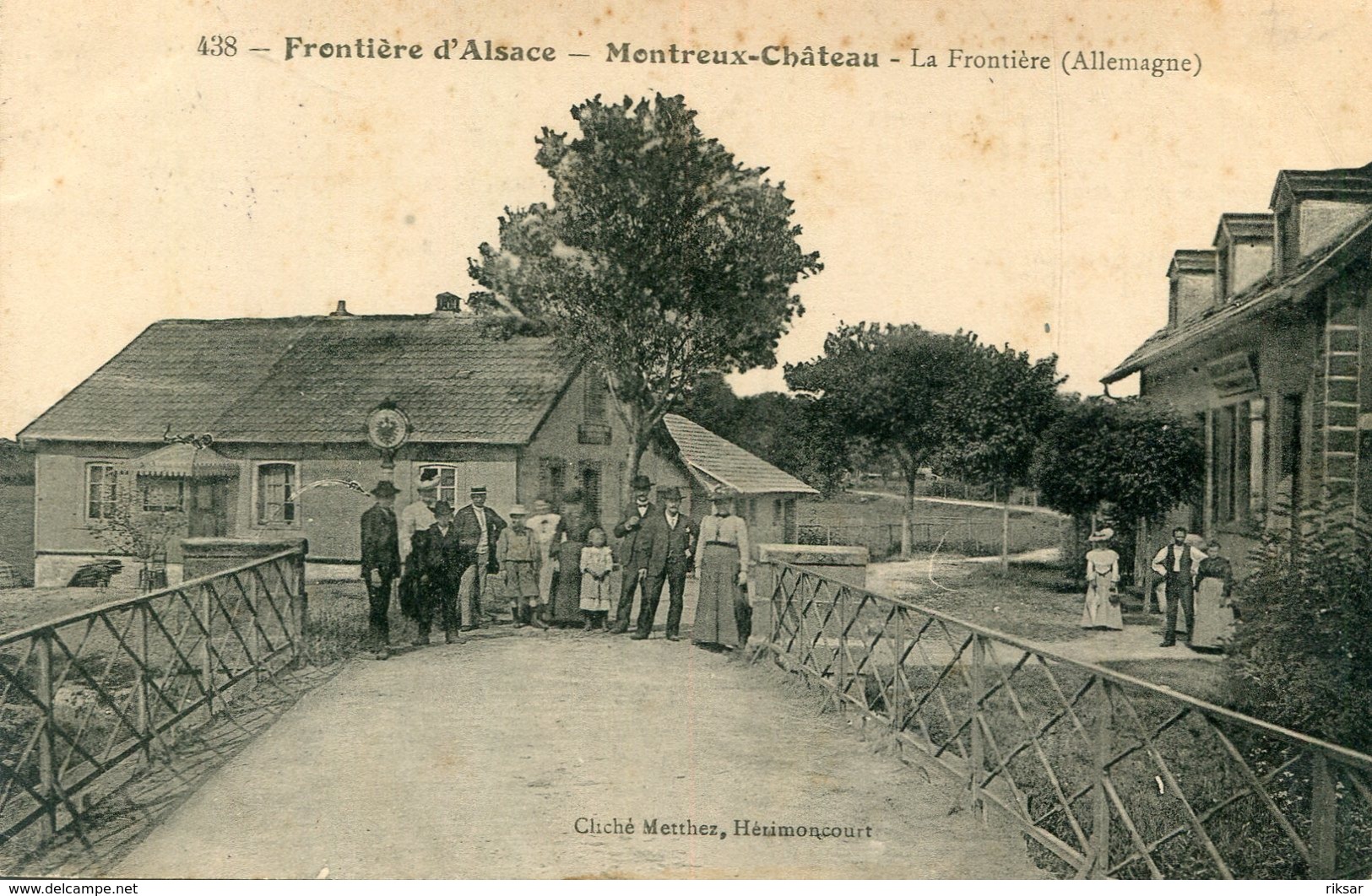 MONTREUX CHATEAU(FRONTIERE) - Douane