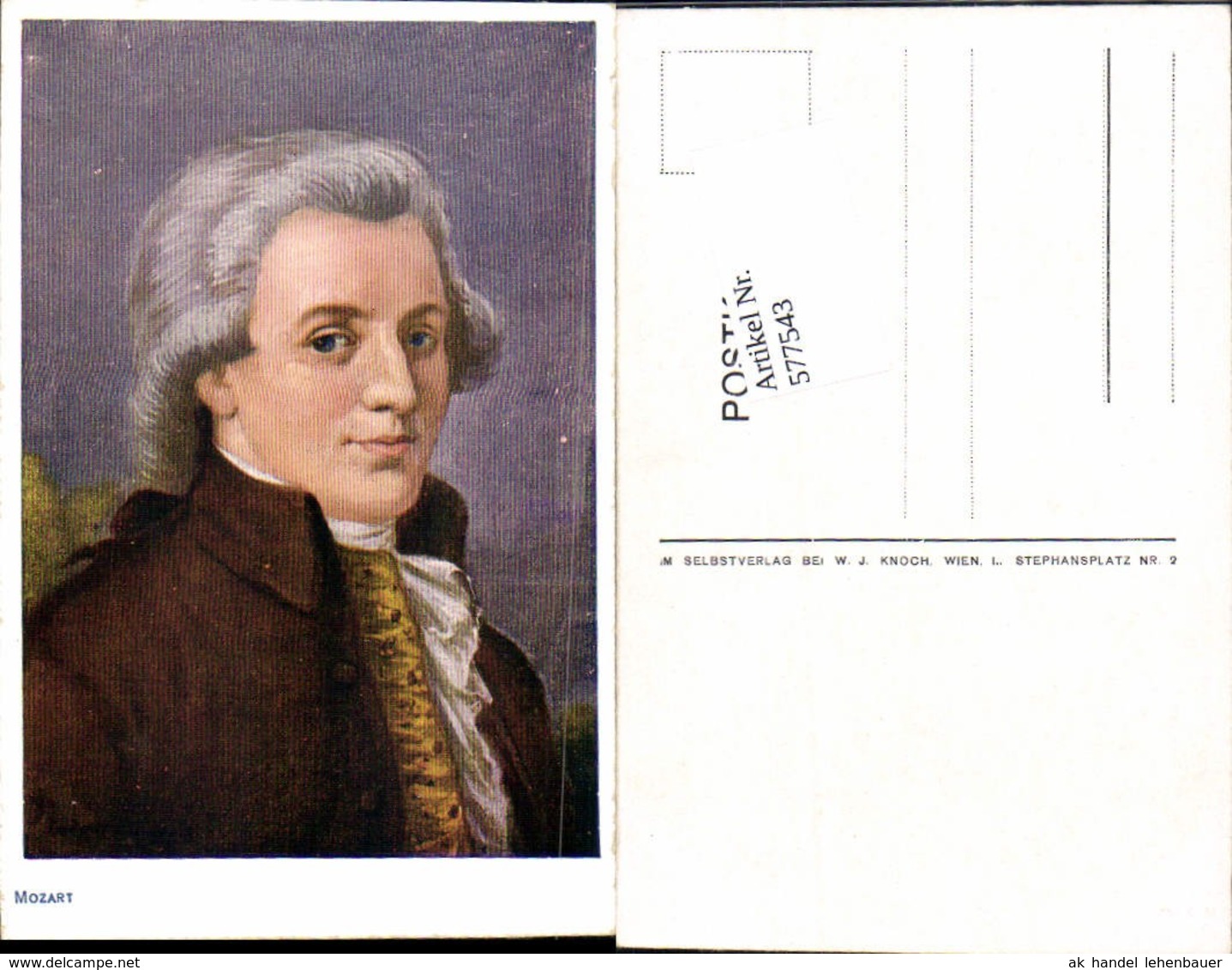 577543,Wolfgang Amadeus Mozart - Schriftsteller