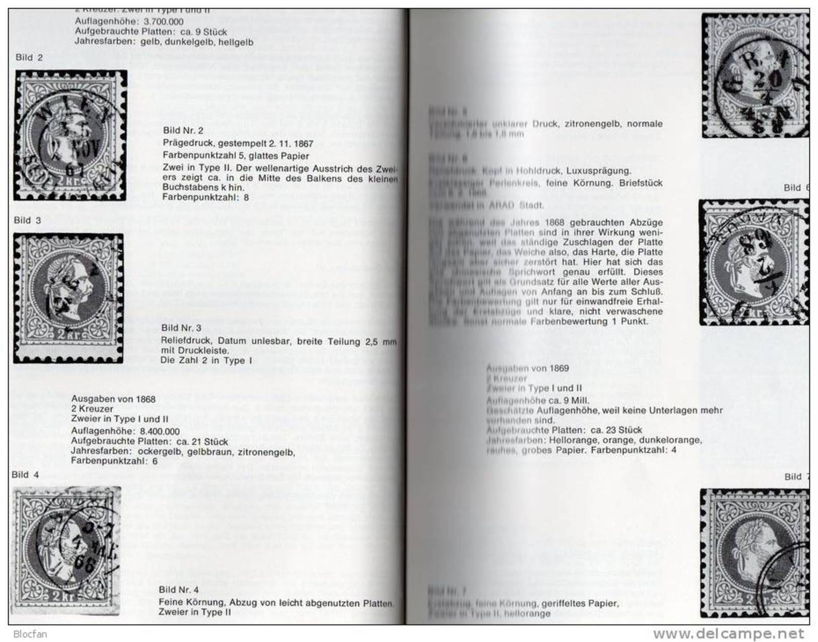 1.Serie Österreich Handbuch 1867 Antiqu.180&euro; Klassik Freimarke Kreuzer Und Soldi-Ausgabe Catalogue Stamp Of Austria - Handboeken